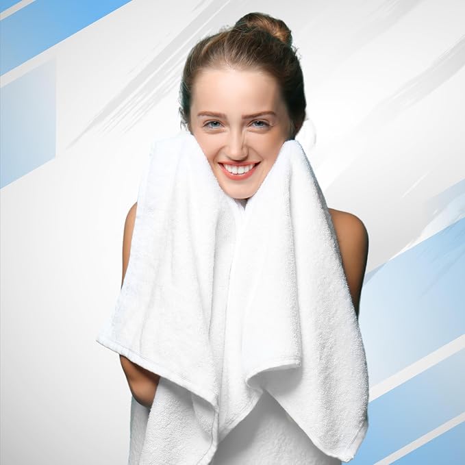Infinitee Xclusives 100% Ring-Spun Cotton Bath Towels - Image 6