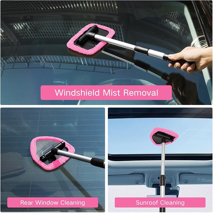 Qydipclin 7pcs Windshield Cleaner Tool Car Window Cleaning Wash Kit - Image 2