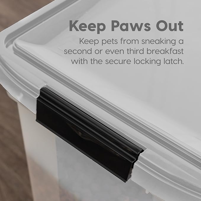 IRIS USA Dog Food Storage Container, Made in USA | BPA-Free, Airtight Seal - Image 9