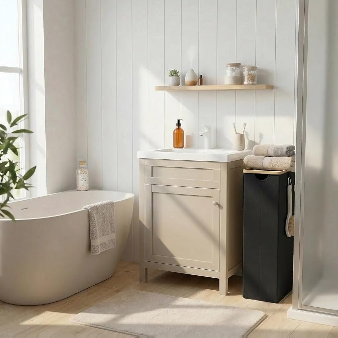efluky Slim Laundry Basket - Image 2