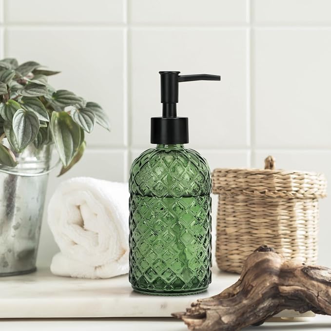 1 Pack 13.5oz Glass Soap Dispenser - Image 6