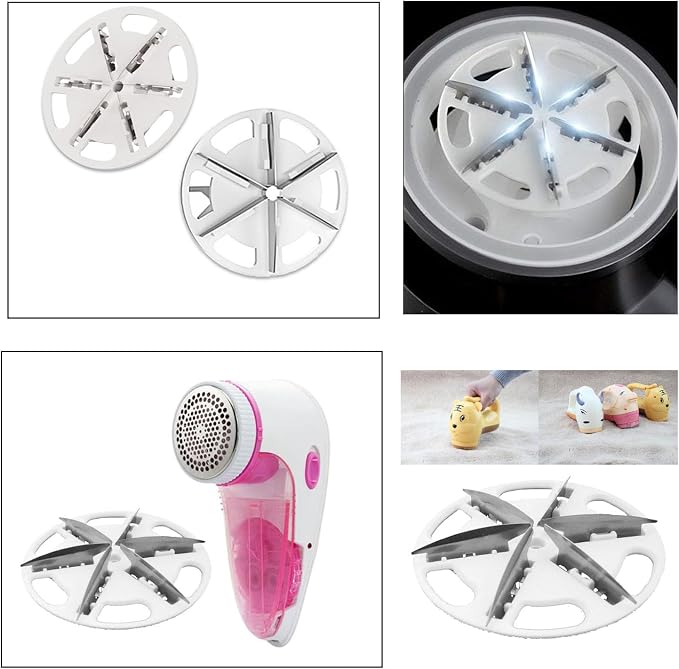 9 Pack Fabric Shaver Blades Replacement Electric Lint Remover Blade Parts - Image 8