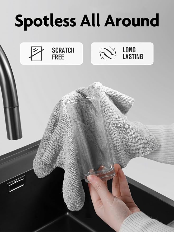 Fantasticlean Microfiber Cleaning Cloth Roll- 90 Sheets, Tear-away Microfiber - Image 8