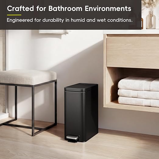 EKO Small Bathroom Trash Can - Image 8