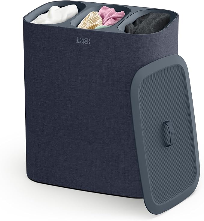 Joseph Joseph Tota Trio 90 liter/23.8 gallon Laundry Hamper Separation Basket by Unknown