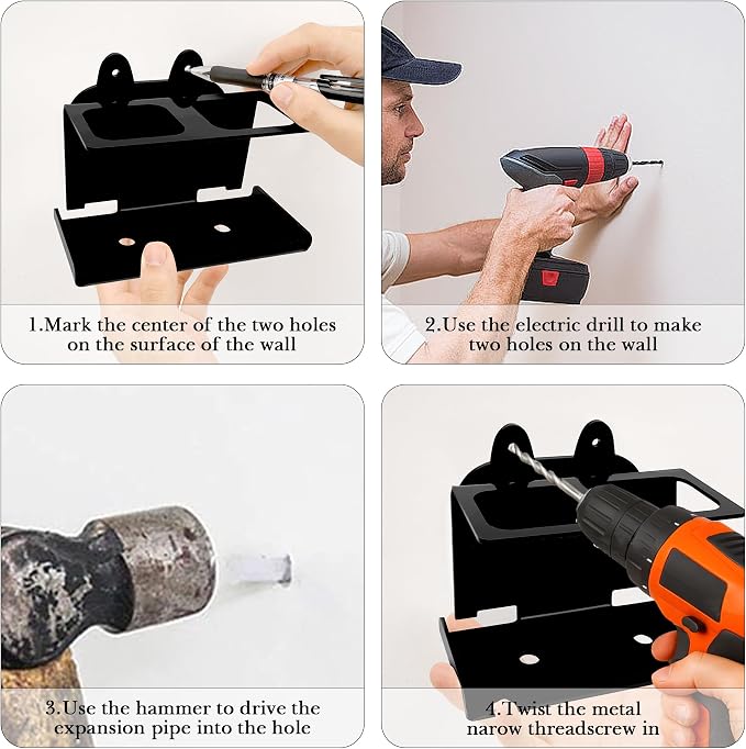 Electric Toothbrush Holder Wall Mounted, Electric Toothbrush Cord Organizer - Image 5