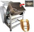 Commercial Dough Mixer Electric Dough Mixing Machine Stainless Steel Pizza Flour Dough Stand Mixer Heavy Duty Flour Blender Kneading Machine 50QT/25KG Kneading Capacity