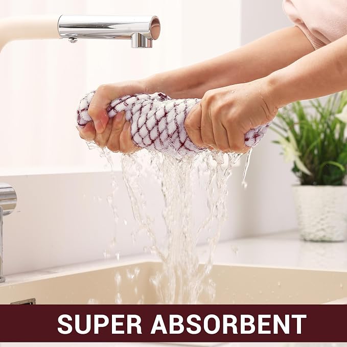 Homaxy Kitchen Towels and Dishcloths Set - Image 5