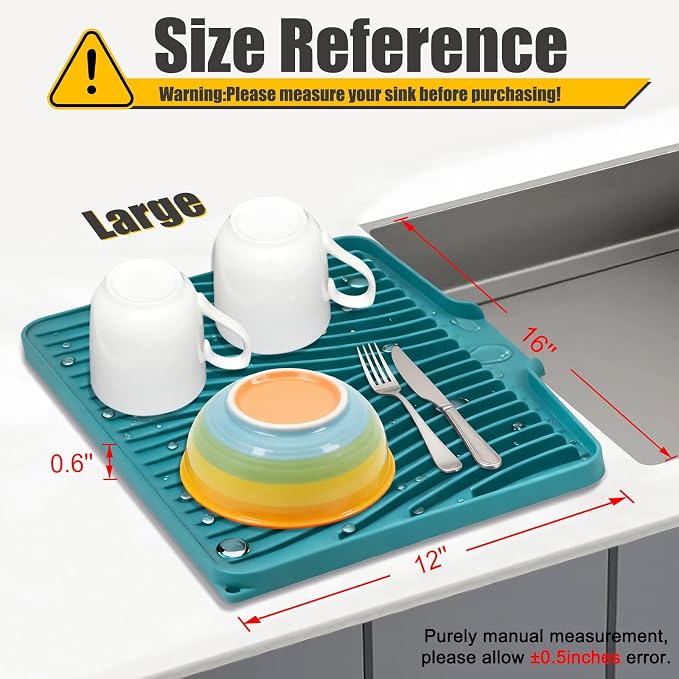 TIKNIK Silicone Dish Drying Mat - Image 2