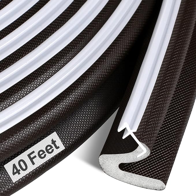 Litaibai 40 ft Kerf Weather Stripping Door Seal by Litaibai