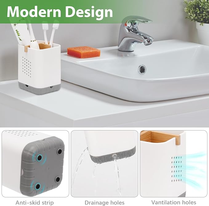 Boperzi Toothbrush and Toothpaste Holder - Image 4