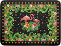 Giwawa Tropical Flamingo Dish Drying Mat Palm Leaves Absorbent Dishes Drainer by Giwawa
