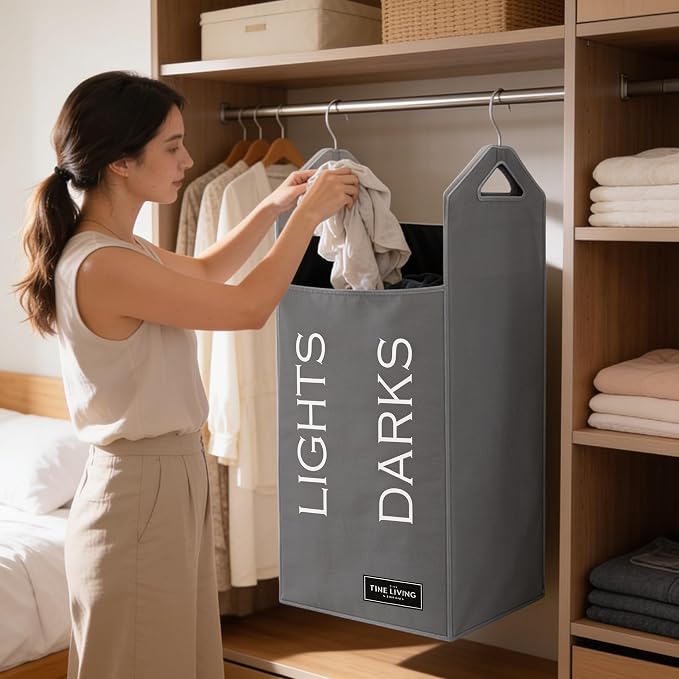 TFLC Hanging Laundry Hamper Bag - Image 4