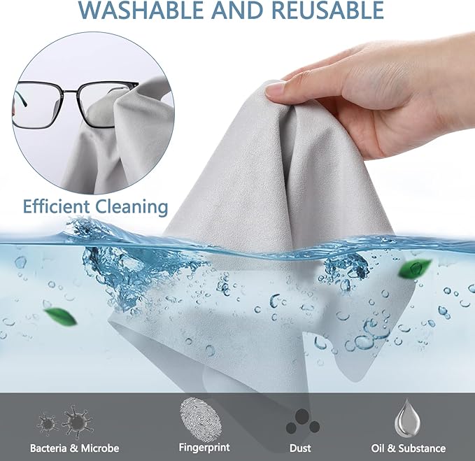Vin Beauty Extra Large Microfiber Cleaning Cloths - Image 3