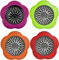 Silicone Sink Drain Strainer, 4 Pack by JIANYI