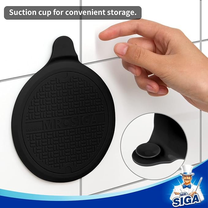 MR.SIGA Silicone Bathtub Stopper, Drain Stopper - Image 6