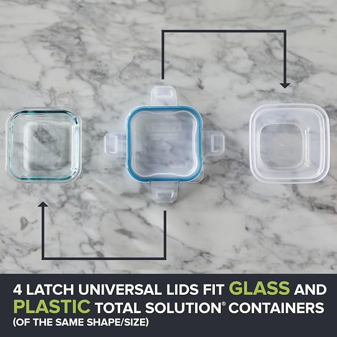 Snapware Plastic Total Solution Large Food Storage Containers Set | Meal prep - Image 4