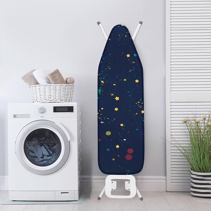 Ironing Board Covers Full Dustproof Stain Resistant Hook and Loop Fastener - Image 4