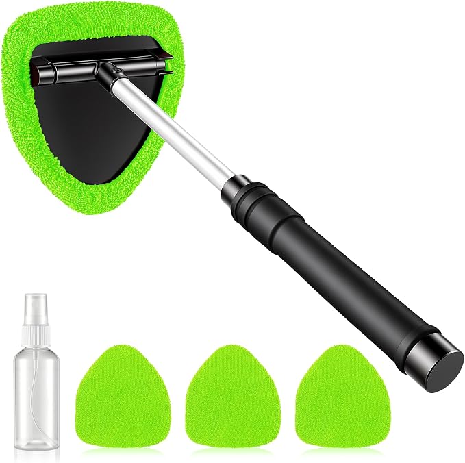 JUSTTOP Windshield Cleaner Tool, Car Interior and Exterior Window Cleaning Kit by JUSTTOP