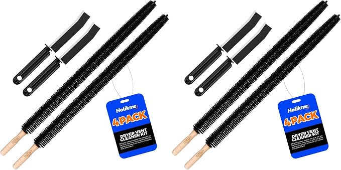 Holikme Dryer Vent Cleaner Kit 8 Pack by Holikme