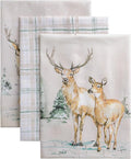 Maison d' Hermine Kitchen Towels Set of 3 Reusable 100% Cotton 27.50" x 20" by MaisondHermine