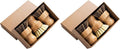 Palm Pot Brush- Bamboo Round 6 Packs Mini Dish Brush Natural Scrub Brush by GREENTHPRO