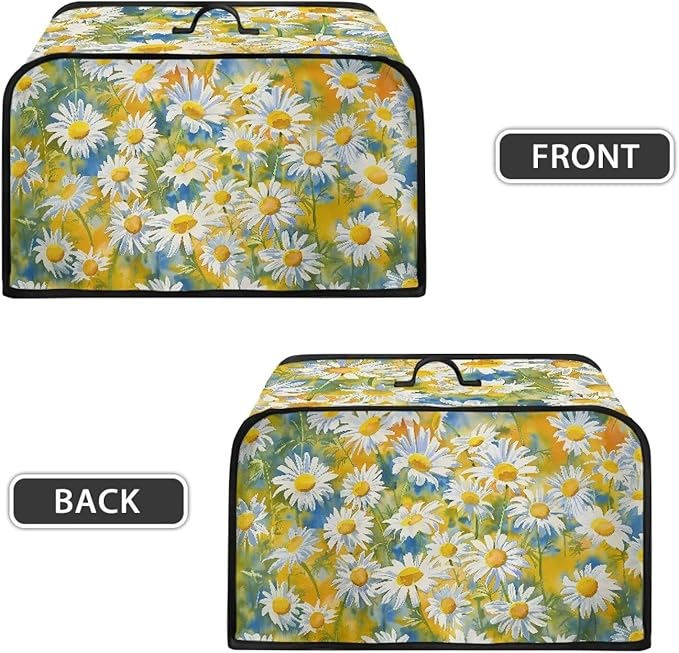 Daisy Slow Cooker Dust Cover Oval 6-8 Qt Dragonfly Crock Pot Cover Fits Most 6-8 Quart Oval Slow Cooker Convenient
