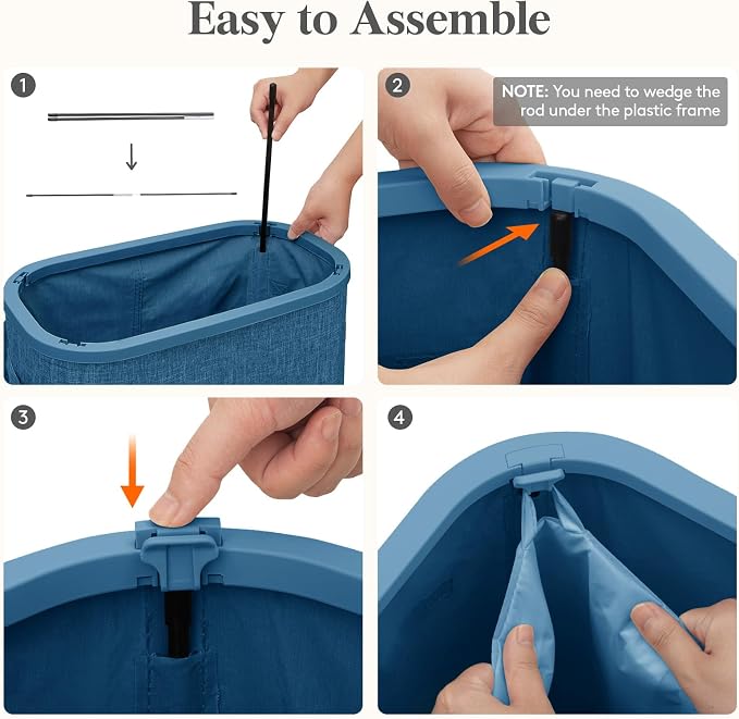 Lifewit Slim Laundry Basket - Image 4