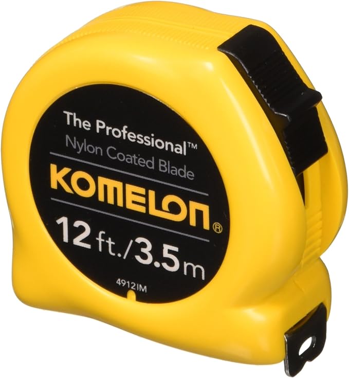 Komelon 4912IM The Professional 12-Foot Inch/Metric Scale Power Tape - Image 2