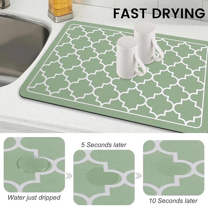 Dish Drying Mat Absorbent Dish Drying Mats - Image 4