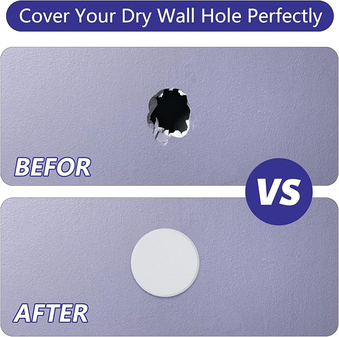 HOME MASTER HARDWARE 3.25" Wall Protector, 10 Pack Door Knob Wall Shield | - Image 3
