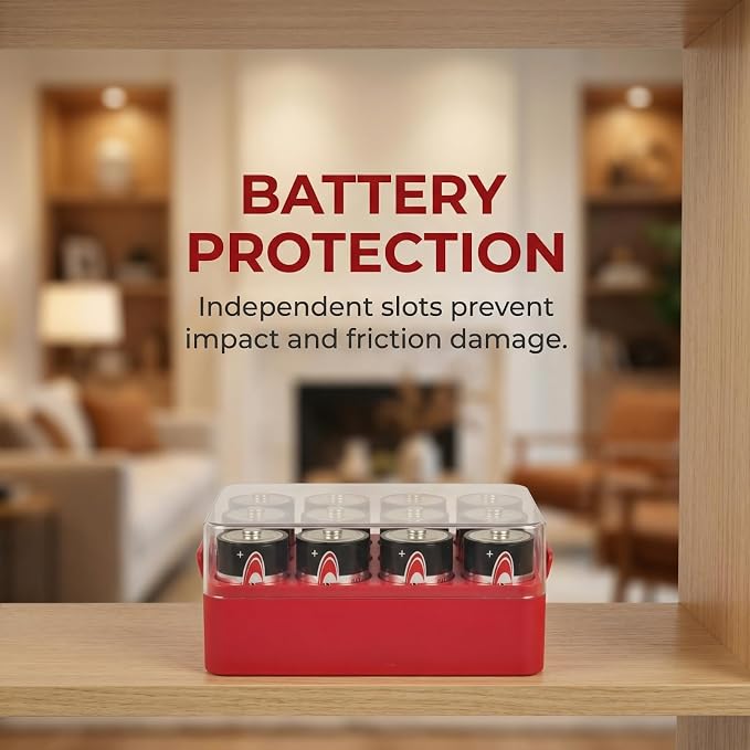 ALCYON Plastic Battery Organizer Storage Case - Image 5
