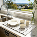 Stone Dish Drying Mat for Kitchen by RomDeco