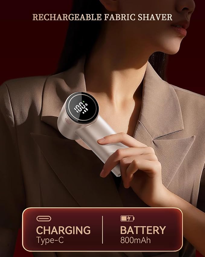Fabric Shaver, Rechargeable Lint Shaver - Image 5