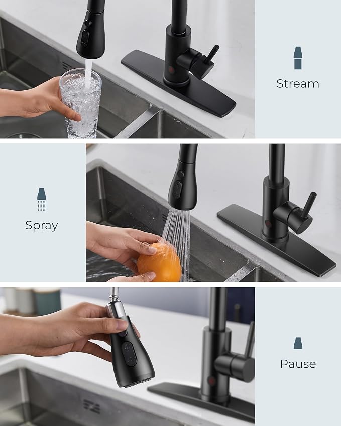 FORIOUS Touchless Kitchen Faucet - Image 5