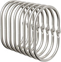 Bathway Shower Curtain Rings, Shower Curtain Hooks 12 Pcs Anti-Drop Shower Rings by Bathway