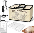 Folding Bread Proofing Box, Sourdough Bread Proofer Warming Box with Shelf and Heater Precise Temperature Fermentation (50–113℉) Dough Start Container for Home Making Pizza Baking Kombucha