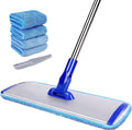 18" Professional Microfiber Mop Floor Cleaning mop, Flat Mop by Bryquelin