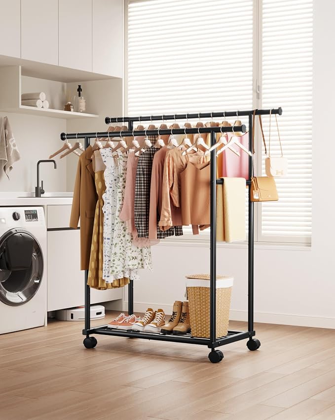 Sakugi Double Rods Clothes Rack - Image 8