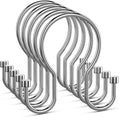 Goowin Shower Curtain Hooks, Simple Shower Curtain Rings, Sturdy Shower Curtain by Goowin