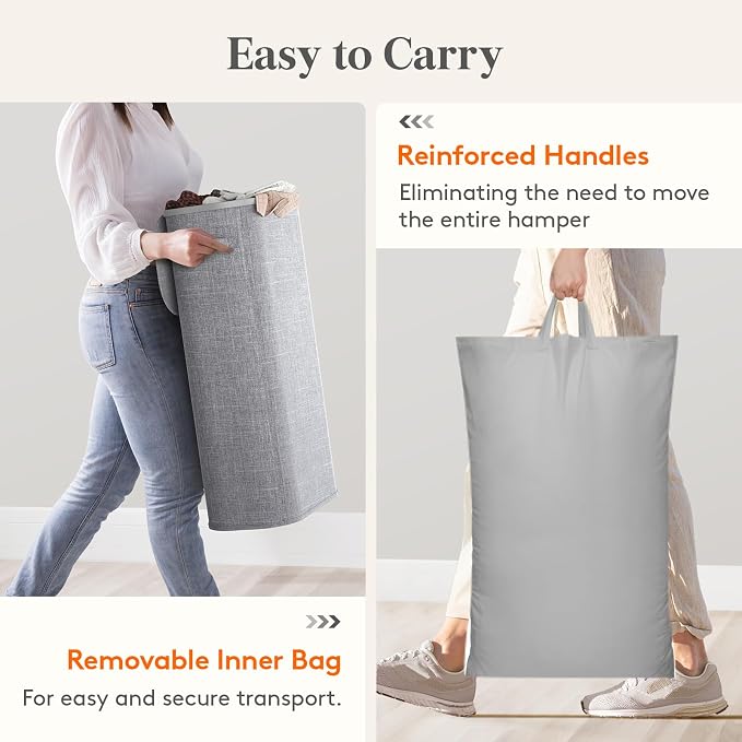 Lifewit Slim Laundry Basket - Image 8