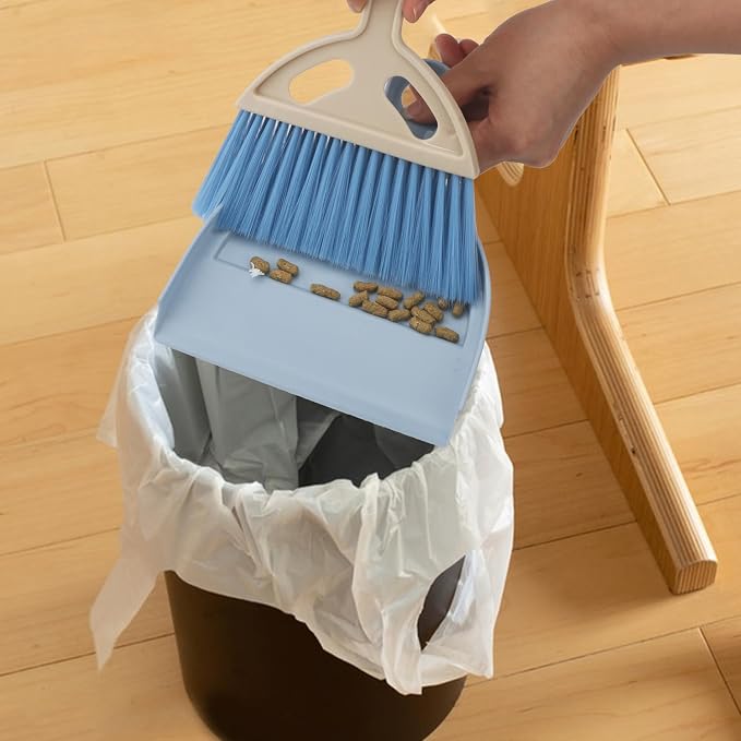 1 Pcs Mini Broom and Dustpan Set Small Whisk Broom Hand Held - Image 4