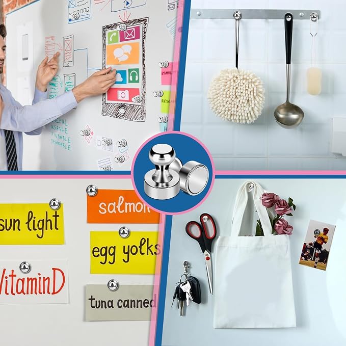 LOVIMAG Fridge Magnets 12Pcs, Magnet - Image 7