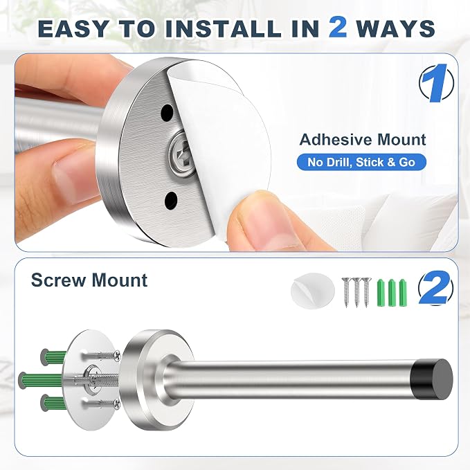 6.1 Inch Adhesive Door Stoppers - Image 3