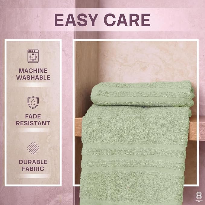 CORE 4-Piece Cotton Hand Towels - Image 7