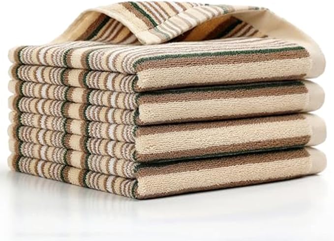SALAS Kitchen Dish Towels for Drying Dishes, Large Cotton Kitchen Cloths Hand by Unknown