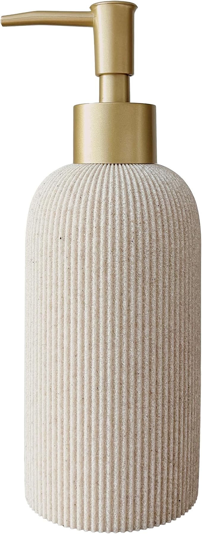 Sand Beige Hand Soap Dispenser by LUNESTELLA