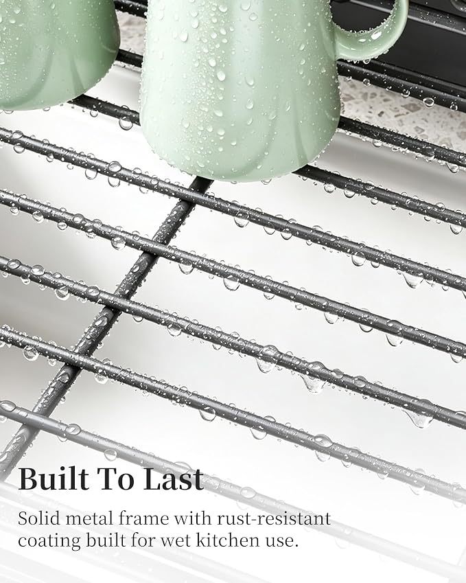 SAYZH Expandable Dish Drying Rack - Image 7