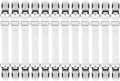 Boao 12 Pcs Bedsheet Strap Elastic Clip, 4-8 Inch Length | Adjustable Corner by Boao