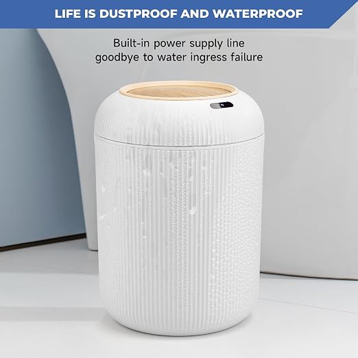 Pukomc Smart Sensor Wastebasket, Convenient and Hygienic Easy to Use | - Image 7